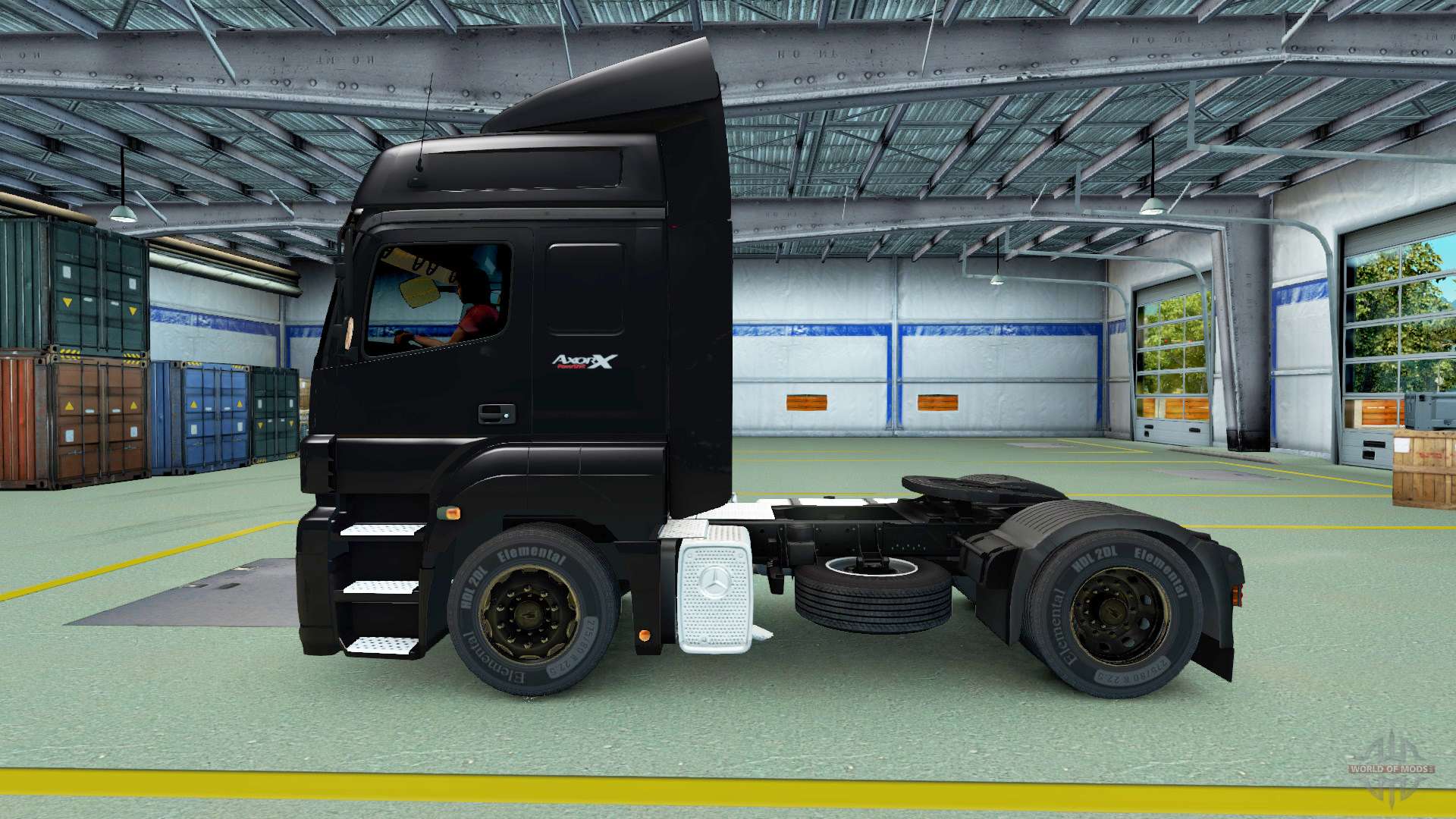 Euro truck simulator 2 mercedes axor #7