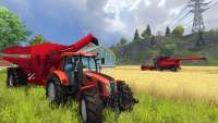 Screenshot do farming Simulator 2013 a agricultura