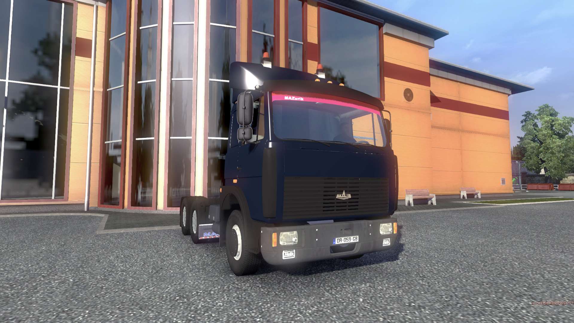 Euro Truck 2 - Carreta GRANEL REBAIXADA 