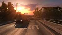 Sonnenuntergang pt American Truck Simulator
