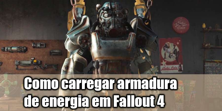 Como carga de energia armadura em Fallout 4