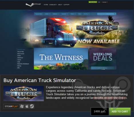 American Truck Simulator está disponível!