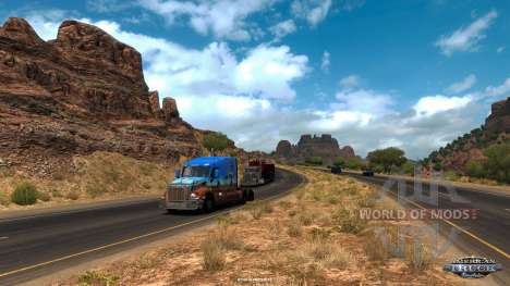 O Arizona vista no American Truck Simulator