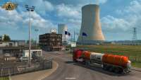 francês usinas de energia nuclear no Euro Truck Simulator 2