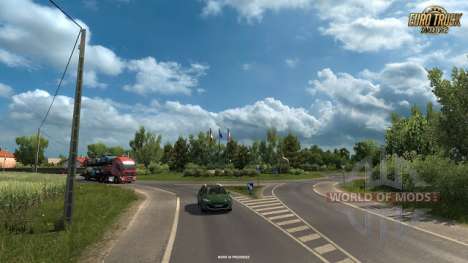 Novas screenshots do Vive La France DLC para o Euro Truck Simulator 2