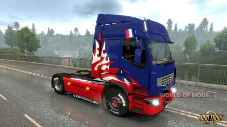 bandeira francesa para Euro Truck Simulator 2