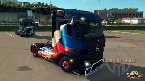 National Window Flags DLC para o Euro Truck Simulator 2