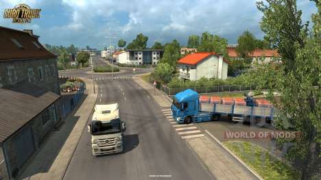 Cargo de entrega em La Rochelle a partir do Vive La France de atualização para Euro Truck Simulator 2