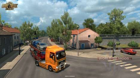 Estreito varas de La Rochelle do Vive La France de atualização para Euro Truck Simulator 2