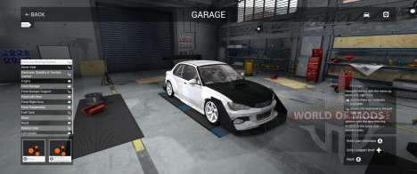 Garagem Modo BeamNG Drive