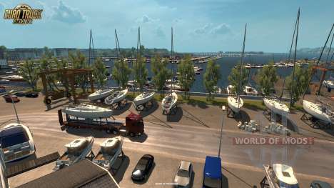 Novas screenshots do Vive La France de atualização para Euro Truck Simulator 2
