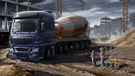 Pais e filhos em Euro Truck Simulator 2