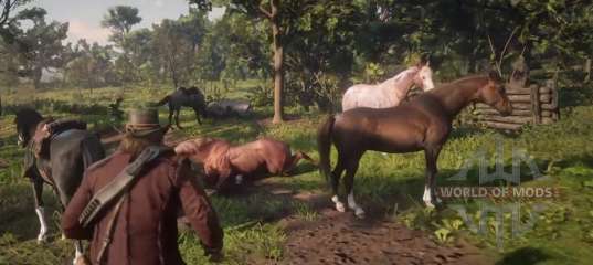 Red Dead Redemption 2  Mod adiciona animais selvagens como montaria no jogo