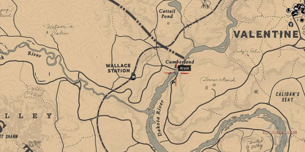 Red Dead Redemption 2 - Mapa do Tesouro Esboçado - RDR2 