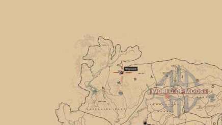 Treasure map Red Dead Redemption 2