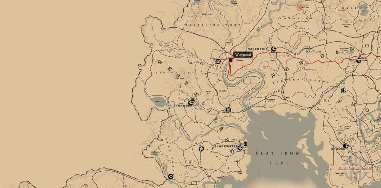 Todos os mapas de tesouro em Red Dead Redemption 2, caches e barras de ouro