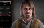 Um personagem de Red Dead Redemption Online
