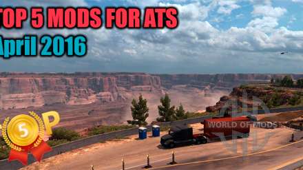 Os melhores mods para o American Truck Simulator para abril de 2016