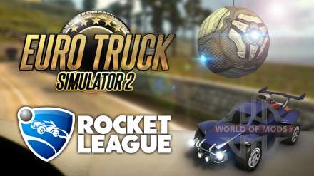 Um pouco de Rocket League em Euro Truck Simulator 2