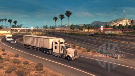 American Truck Simulator: trailers desafio - a complexidade da gestão de longo plataformas