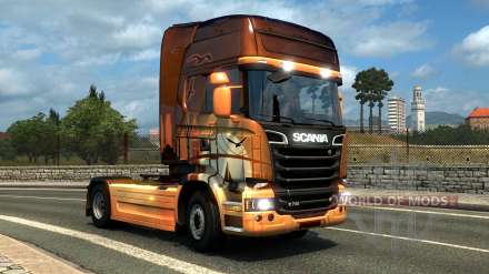 O húngaro e o turco paintjobs para Euro Truck Simulator 2
