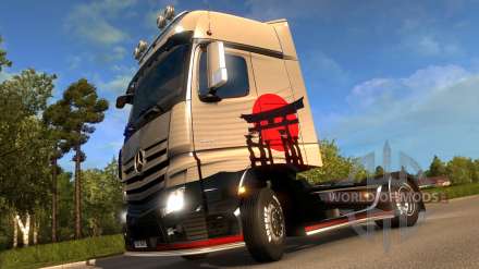 Novo DLC para o Euro Truck Simulator 2 - Japonês Paint Pack
