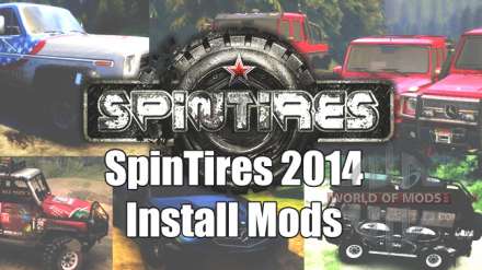 Como instalar mods na versão completa de Spin Tires 2014