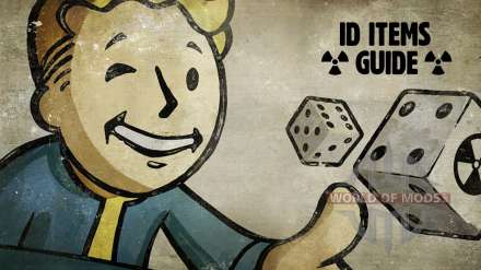 Uma lista dos IDs dos principais Fallout 4 itens - roupas, armas, munição, remédios e medicamentos