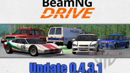 Tenho o update para a versão 0.4.3.1 para BeamNG Drive